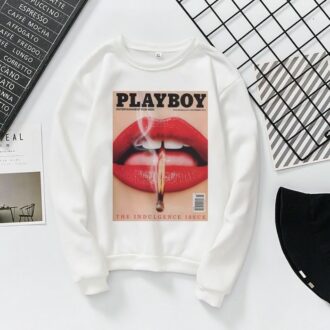 Дамска Блуза Playboy LIPS DTG