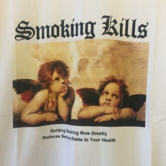 Дамска Тениска Quitting smoking DTG
