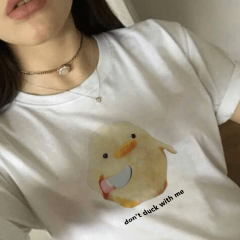 Дамска Тениска Don't duck DTG