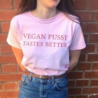 Дамска Тениска Vegan pussy