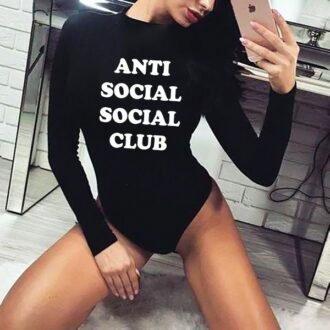 Дамско Боди Anti social social club