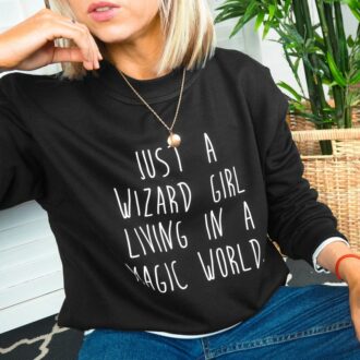 Дамска Блуза Just a wizard Girl