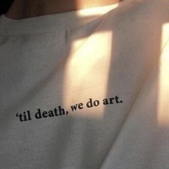 Дамска тениска Til death we do art 2