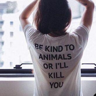 Дамска Тениска Be Kind To Animals