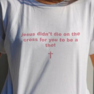 Дамска Тениска Jesus Didn't Die