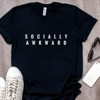 Дамска Тениска Socially Awkward
