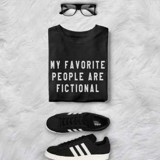 Дамска Тениска My Favorite People Are Fictional