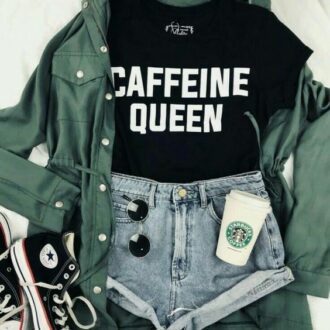 Дамска Тениска Caffeine Queen