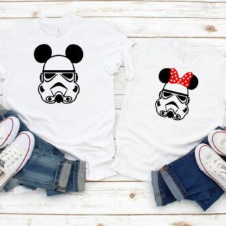 Тениски за двойки Star Wars*white
