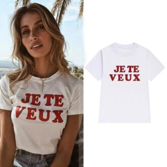 Дамска Тениска Je Te Veux
