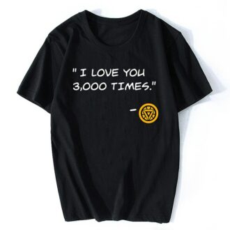 Мъжка Тениска ''I Love You 3,000 Times.''