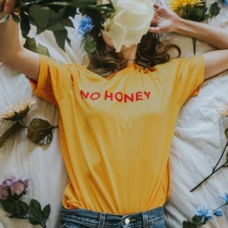 Дамска Тениска No Honey*yellow