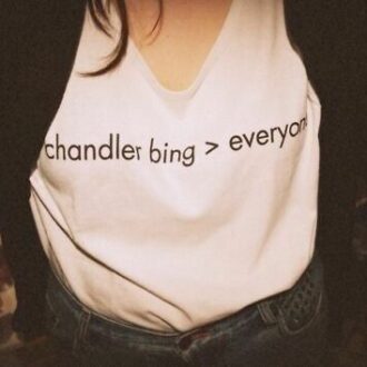 Дамска Тениска Chandler Bing > everyone