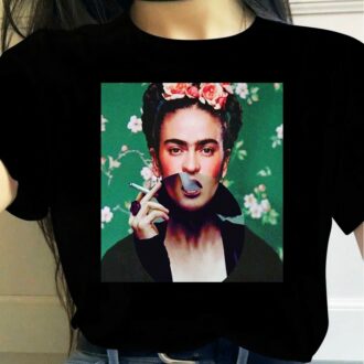 Дамска Тениска Frida Smoking DTG