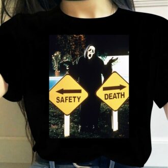 Дамска Тениска Safety Death*black DTG