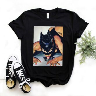 Дамска Тениска Sexy Cat*black DTG