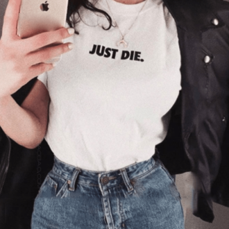 Дамска Тениска Just Die
