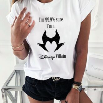 Дамска тениска I'm 99.9% sure I am a Disney villain