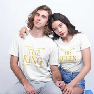 Тениски за двойки The King and His Queen
