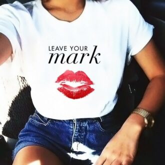 Дамска тениска Leave your mark
