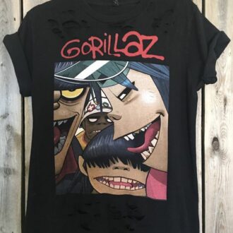 Мъжка Тениска Gorillaz DTG