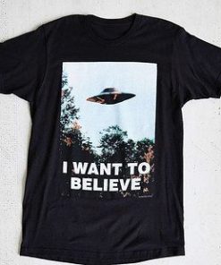 Мъжка Тениска I Want To Believe DTG