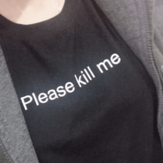 Дамска Тениска Please Kill Me