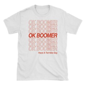 Мъжка Тениска OK Boomer