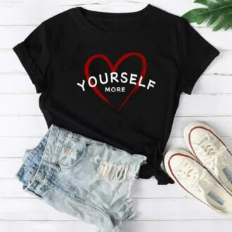 Дамска Тениска Love Yourself More