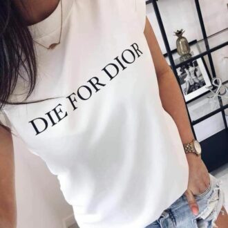 Дамска тениска Die For Dior*new