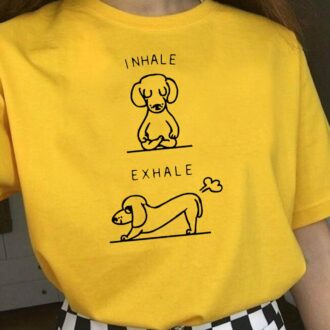 Дамска тениска Inhale Exhale