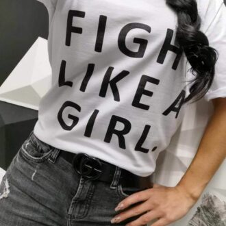 Дамска тениска Fight Like a Girl