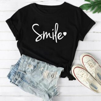 Дамска тениска Smile*new