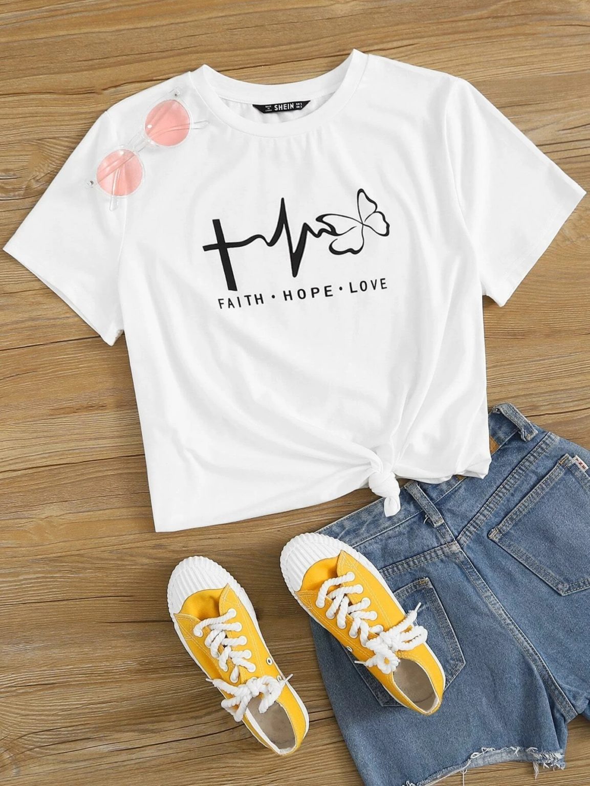 Дамска тениска Faith Hope Love