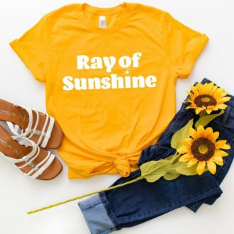 Дамска тениска Ray of Sunshine*yellow