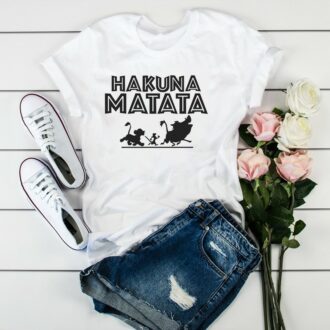 Дамска Тениска Hakuna Matata Outline