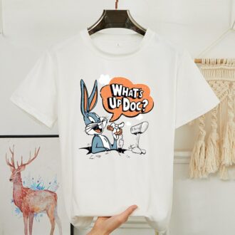 Дамска Тениска Whats Up doc? DTG