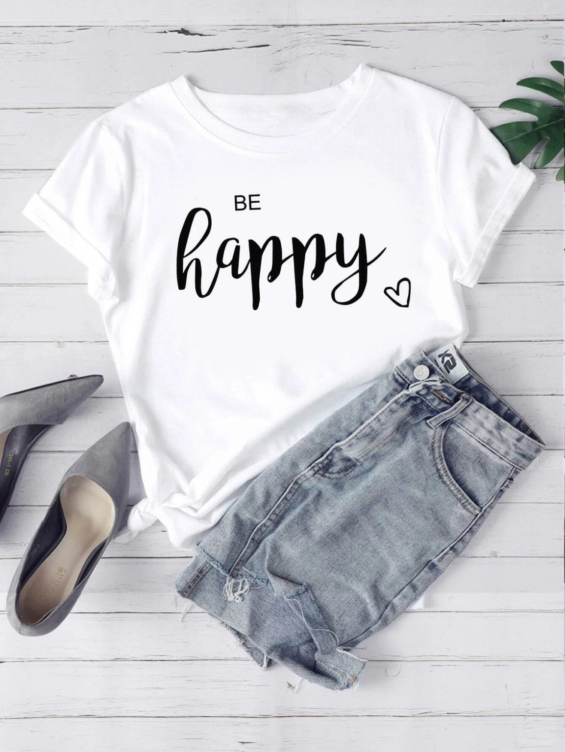 Дамска Тениска Be Happy*new