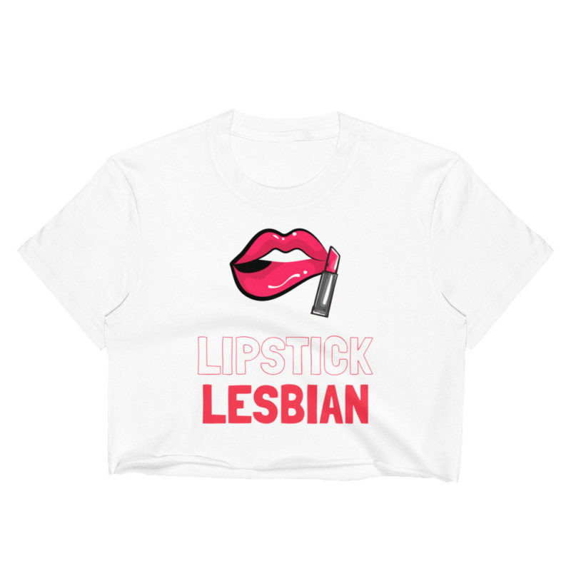 Кроп Топ Lipstick Lesbian DTG