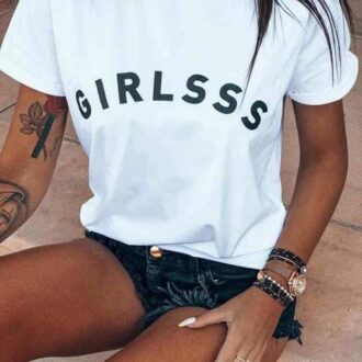 Дамска Тениска Girlsss