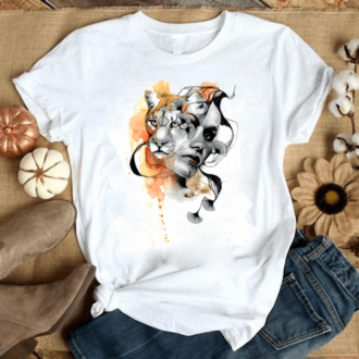 Дамска Тениска Tiger/Woman Colorful DTG