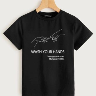 Дамска Тениска The Creation Wash Your Hands