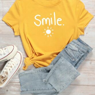 Дамска Тениска Smile*yellow