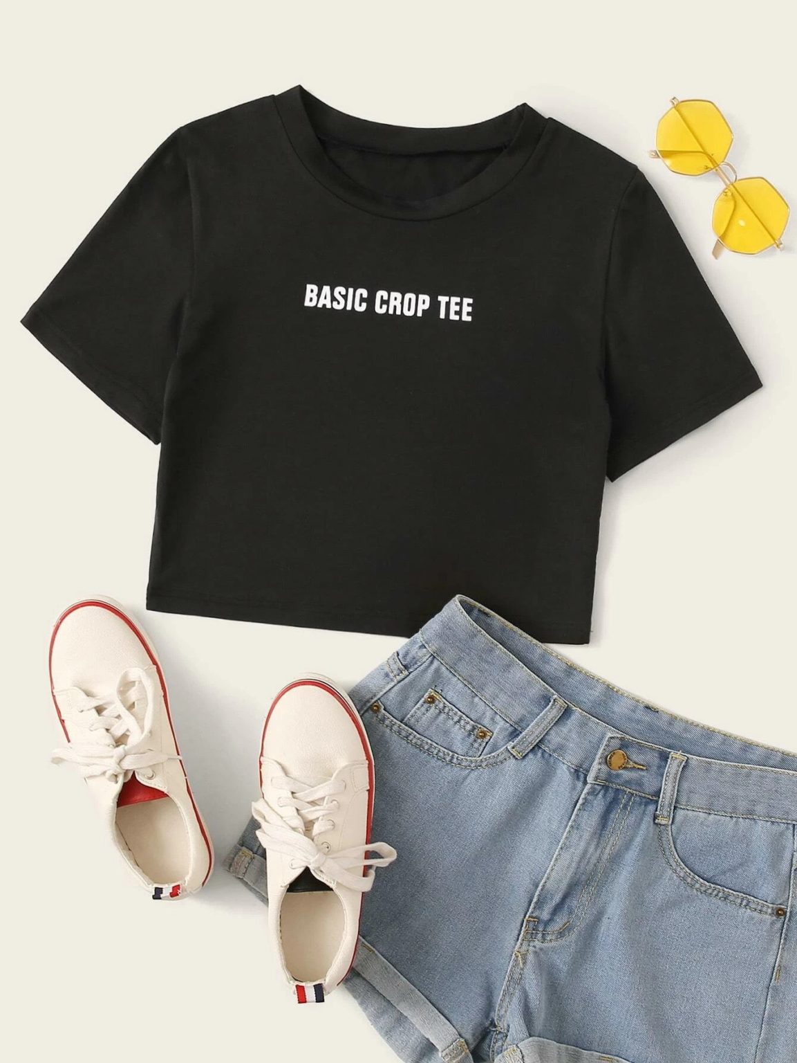 Кроп Топ Basic Crop Tee