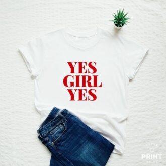 Дамска тениска Yes Girl Yes