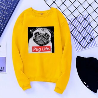 Дамска блуза Pug Life DTG