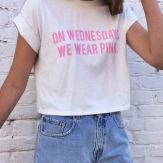 Кроп Топ On Wednesdays We Wear Pink