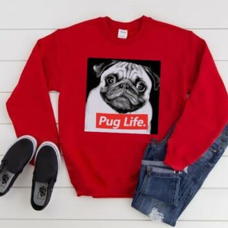 Дамска блуза Pug Life DTG