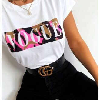 Дамска тениска Vogue Colors*2020 DTG