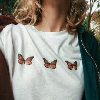 Дамска тениска Butterflies DTG